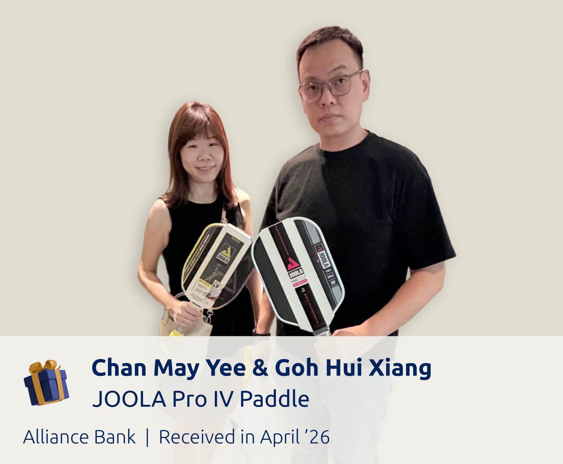 Chan May Yee & Goh Hui Xiang